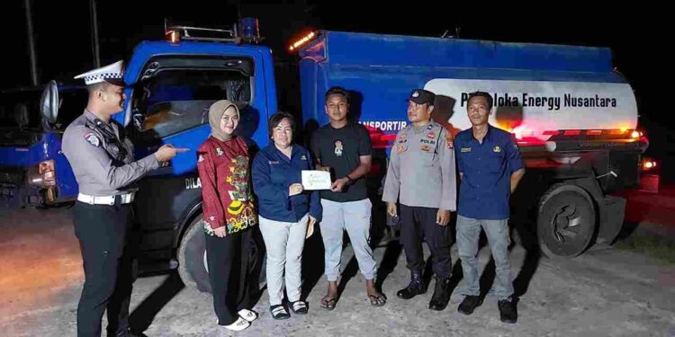 Dua Truk BBM Tanpa Dokumen Terjaring Pengawasan di Perbatasan: 267 unit Tercatat Melintas