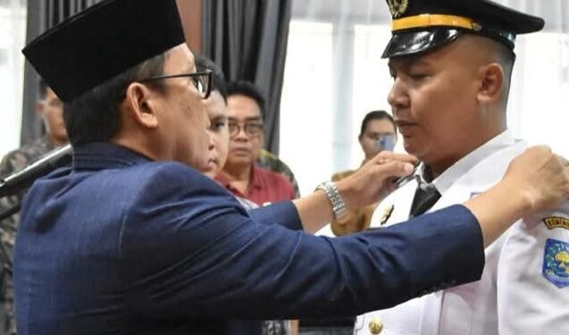 Tiga Tahun Kosong, Pj Bupati Barut Lantik Ersa Sriwardana sebagai Pj Kades Datai Nirui