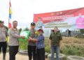 Polres Barito Timur Tebar Bibit dan Panen Ikan Patin Dukung Program Ketahanan Pangan Nasional