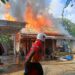 Rumah Petugas Damkar Barito Timur Ludes Dilalap Api