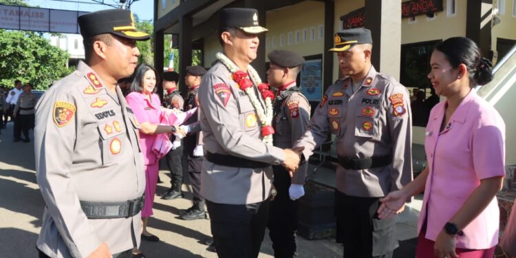 Kapolda Kalteng Tinjau Kamtibmas dan Apresiasi Inovasi Polres Barito Timur