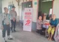 Tebar Toleransi, Polsek Benua Lima Laksanakan Aksi Religi dan Sosial ke Gereja GSJA Siloam Bagok