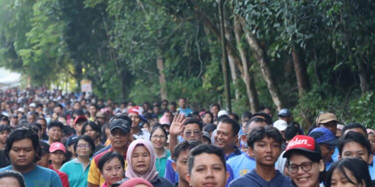 Jalan Sehat Hari Bhayangkara ke-79 Sukses Digelar Polres Bartim