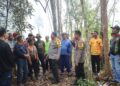 Kapolres Bartim Pimpin Pembukaan Lahan Pemakaman Bhayangkara di Desa Sumur