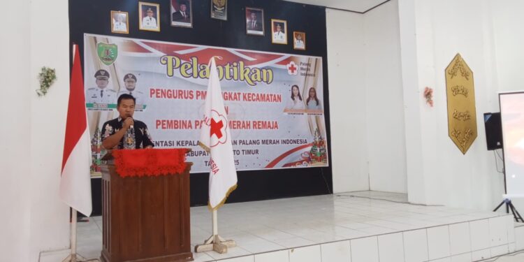 PMI Bartim Kukuhkan Pengurus Kecamatan dan Pembina PMR
