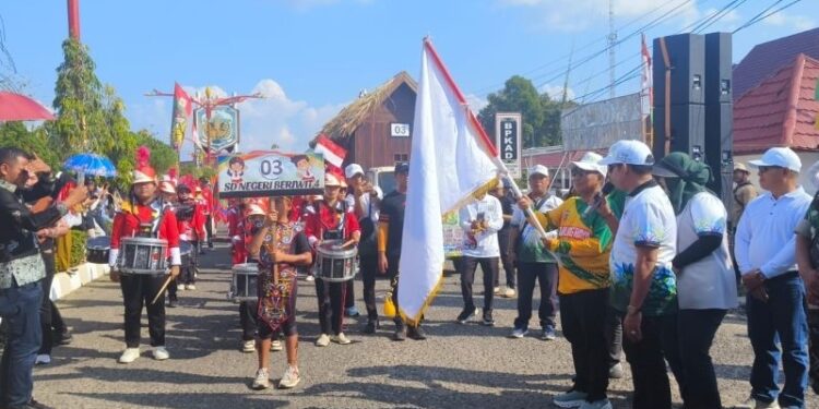 Semarak Karnaval Budaya Warnai HUT ke-23 Murung Raya