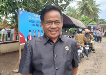 Wakil Ketua II DPRD Bartim Dukung Gerakan Pangan Murah Polres Barito Timur