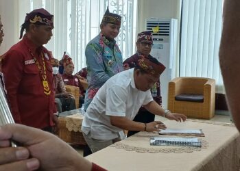 Bertulumeus Didaulat Jadi Ketua  KKD Dusmala Tebama Barito Timur