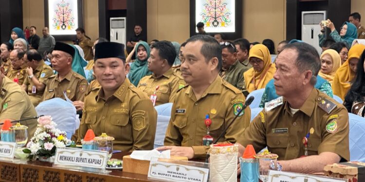 Wabup Murung Raya Hadiri Rakor Percepatan Penurunan Stunting dan Bangga Kencana se-Kalteng
