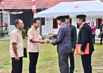 171 Warga Binaan di Rutan Tamiang Layang Terima Remisi HUT ke-80 RI, Empat Langsung Bebas