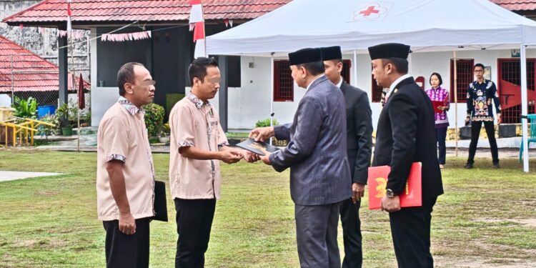 171 Warga Binaan di Rutan Tamiang Layang Terima Remisi HUT ke-80 RI, Empat Langsung Bebas