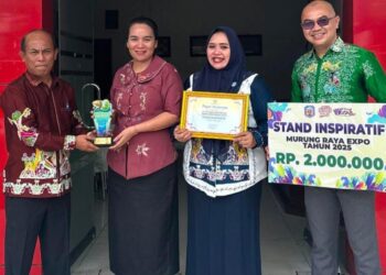 TP PKK Murung Raya Raih Juara Stand Inspiratif di Mura Expo 2025