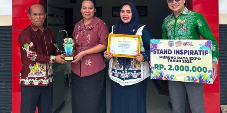 TP PKK Murung Raya Raih Juara Stand Inspiratif di Mura Expo 2025