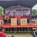 Jalan Sehat HUT ke-80 RI di Kecamatan Awang Meriah