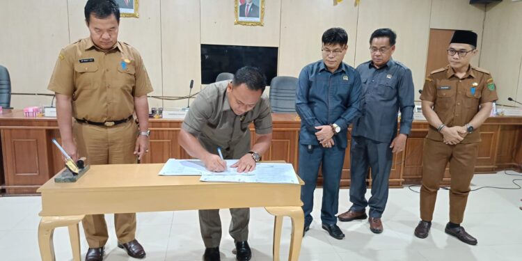 DPRD Barito Timur Setujui Penyempurnaan Raperda Pengelolaan Air Limbah Domestik