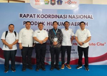 DPRD Murung Raya Ikuti Forum Nasional Sinkronisasi Produk Hukum Daerah dan Pusat di Kendari