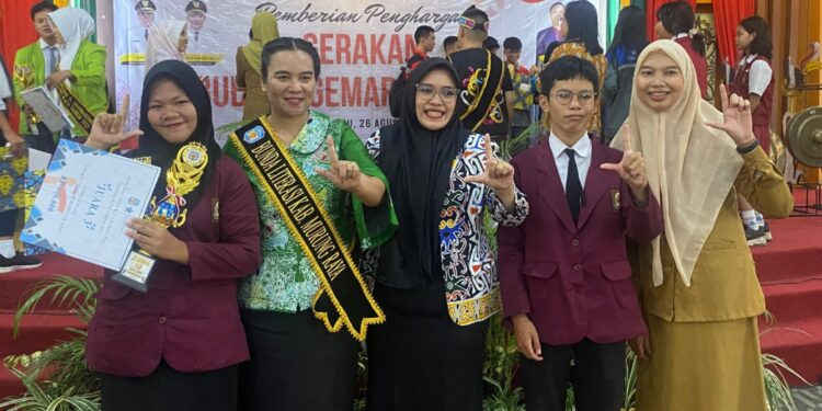 Dispursip Murung Raya Gelar Lomba Literasi dan Kukuhkan Duta Baca