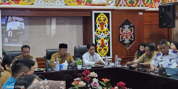 Wabup Rahmanto Pimpin Rapat Satu Data Indonesia, Minta OPD Hasilkan Data Akurat dan Akuntabel