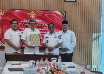 Bupati Murung Raya Serahkan LKPD Unaudited 2024 ke BPK Kalteng