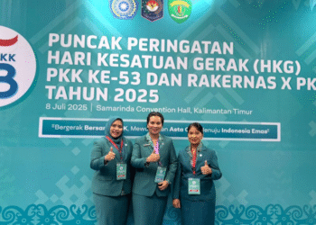 TP PKK Murung Raya Hadiri Puncak HKG PKK ke-53 dan Rakernas di Samarinda