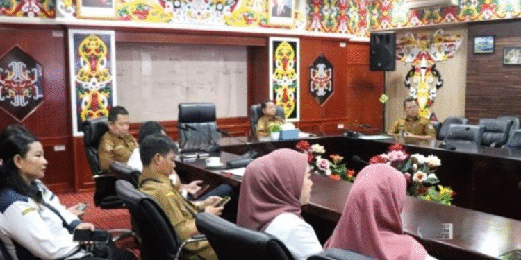 Pemkab Murung Raya Ikuti Rakor Pengendalian Inflasi dan Program Tiga Juta Rumah