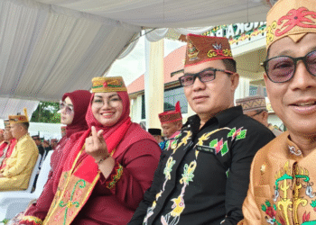 Bupati Murung Raya Hadiri Peringatan Hari Jadi ke-60 Pemkot dan ke-68 Kota Palangka Raya