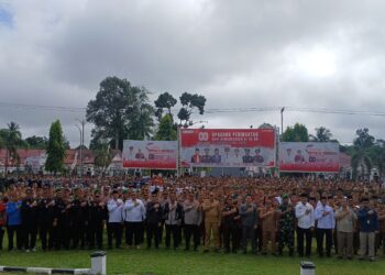 Pemkab Barito Timur Gelar Apel Gabungan dan Doa Bersama untuk Jaga Persatuan