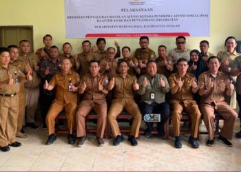 125 Warga Mura Terima Bantuan ATENSI dari Kemensos RI