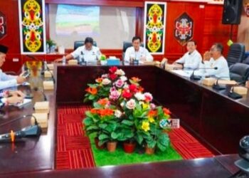 Bupati Murung Raya Pimpin Rapat Monev, Dorong Sinergi dan Percepatan Pembangunan