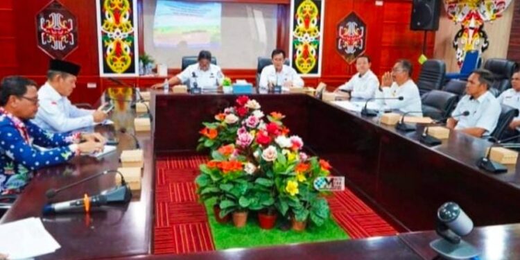 Bupati Murung Raya Pimpin Rapat Monev, Dorong Sinergi dan Percepatan Pembangunan