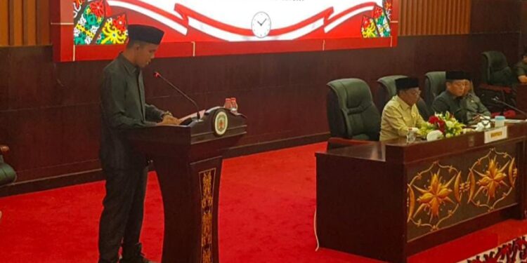 Fraksi PKB Soroti Anggaran di Paripurna DPRD Murung Raya