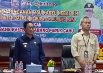 Pemkab Murung Raya Gandeng Bank Kalteng Salurkan Program HEBAT BLT