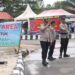 Polres Bartim Lakukan Pengamanan Jalur dan Rest Area di Bundaran Perak Longkang