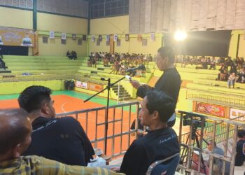 Bupati Heriyus Buka Open Tournament Futsal Ganfash Season III