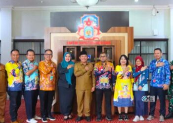 Wakil Bupati Murung Raya, Rahmanto Muhidin, usai Penandatanganan MoU antara Pemkab Murung Raya dan Poltekkes Kemenkes Palangka Raya di Aula A Kantor Bupati Mura, Selasa (14/10/2025).