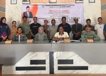 Anggota DPRD Murung Raya Fraksi PKS, Imanuddin, saat melaksanakan reses di Desa Muara Jaan, Kecamatan Murung, Sabtu (18/10/2025).