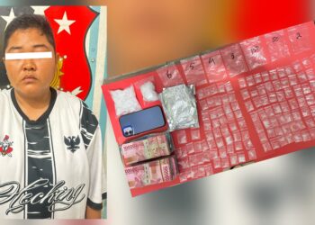 Polres Kapuas Tangkap Perempuan Miliki 173 Gram Sabu di Desa Pujon.
