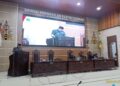 Ketua DPRD Kapuas, Ardiansah, memimpin Rapat Paripurna ke-15 Masa Persidangan II Tahun Sidang 2025 yang membahas Rancangan Perubahan APBD 2025 di Gedung DPRD Kapuas, Senin (7/7/2025).