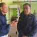 Ketua Komisi I DPRD Murung Raya, Rejikinoor, hadir dalam kegiatan penyerahan SK PPPK Paruh Waktu di GOR Tana Malai Tolung Lingu, Puruk Cahu, Kamis (6/11/2025).