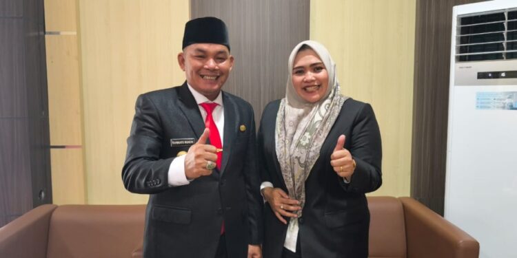 Wakil Bupati Murung Raya, Rahmanto Muhidin, ketika ditemui usai Rapat Paripurna DPRD, Senin (10/11/2025).