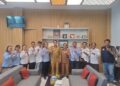 Wachid Sarbani bersama tim usai mensosialisasikan inovasi PASTI GAS dihadapan Bupati Bartim M.Yamin, Pj Sekda Misnohartaku, dan jajaran APDESI sebagai upaya menertibkan distribusi LPG 3 kg bersubsidi di Barito Timur.