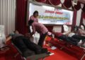 RSUD Tamiang Layang Dukung Donor Darah HUT ke-75 Humas Polri
