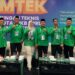 Wakil Ketua I DPRD Murung Raya, Dina Maulidah, bersama Ketua Komisi III Mahyono dan Ketua Fraksi PKB Akhirudin saat mengikuti Bimtek Nasional Fraksi PKB di Jakarta, 22–24 Juli 2025, dalam rangka Harlah ke-27 PKB.