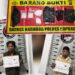 Dua pemuda berinisial AN (25) dan EP (25) yang diamankan beserta barang bukti.