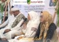 Ketua Tim Penggerak PKK Kabupaten Barito Utara, Hj. Maya Savitri Shalahuddin, ketika menghadiri Peringatan Isra Mikraj Tahun 1447 H/2026 M, Jumat (16/1/2026). (ist)