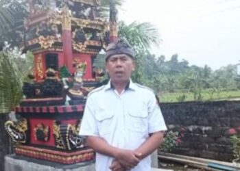 Ketua Parisada Hindu Dharma Indonesia (PHDI) Kabupaten Barito Timur, Ketut Sandie.