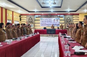 Forum Konsultasi Publik RKPD Tahun 2027 yang dilaksanakan di Aula Bappellitbanda Barito Timur, Selasa (27/1/2027).