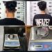 R (24) dan AH (22) beserta barang bukti narkotika sabu yang telah diamankan polisi.