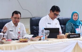 Bupati Barito Utara, H. Shalahuddin, ST., M.T., dalam kegiatan Musyawarah Perencanaan Pembangunan (Musrenbang) Rencana Kerja Pemerintah Daerah (RKPD) Kabupaten Barito Utara Tahun 2027, Rabu (4/2/2026).
