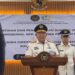Kaknwil Ditjenpas Kalteng I Putu Murdiana, menyampaikan arahan usai pelantikan dan pengambilan sumpah janji, Jumat (6/2/2025). (Ist Humas)
